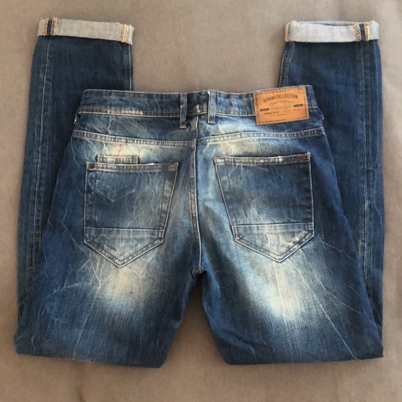Men’s Zara jeans distressed 31 - Picture 4 of 7
